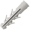 Image de SCELL-IT, Boite de 50 Chevilles Nylon, Sans collerette, Ø 12 mm x 60 mm, Très bonne résistance aux intempéries et au vieillissement, Ailettes latérales, Excellent comportement de -20°C à + 80°C