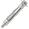 Image de SCELL-IT, Boite de 50 Chevilles Placo Spyder, Acier zingué, M6x37, Ép.4-13, Vis montée perçage 12 mm, Cheville monocorps, Ergonomique, Branches précintrées pour une expansion aisée, Performante,