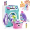 Image de Canal Toys - So Slime DIY - Machine à Laver Tie-Dye - Kit Slime Enfant avec Machine à Laver, 6 Slimes Inclus et Colorants Parfumés - Jeu Créatif Fille et Garçon 6 Ans + - SSC 134