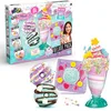 Image de So Slime Sensations Sugary Crush Deluxe Pack   Faites des friandises amusantes à partir de différents composés   milkshake, gaufres, beignets 6+