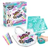 Image de Canal Toys   Airbrush Art   Kit Créatif avec Spray Électronique, Feutres & Pochoirs   Kit DIY pour Dessins, Posters et Créations   Activité Manuelle dès 6 ans - AIR 016