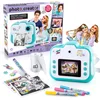 Image de Canal Toys - Photo Creator - Appareil Photo 3 en 1 à Impression Instantanée Turquoise - + 2 Modes : Selfie & Caméra Vidéo - Cadeau Appareil Photo Enfant 8 Ans + - 4 Rouleaux - 250 Clichés - CLK 001