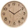 Image de Atmosphera Horloge Ivana en bois - Diamètre de 38 cm