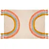 Image de Tapis en coton Arc-en-ciel