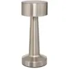 Image de Atmosphera Halto lampe d’extérieur, hauteur 21 cm, métal argenté