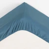 Image de Atmosphera Drap housse bleu - 140 x 190 cm