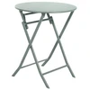 Image de Hespéride Greensboro Table pliante ronde 2 places - Vert olive