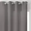 Image de Atmosphera Rideau Lilou gris foncé - 140 x 260 cm