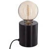 Image de Atmosphera Lampe Saba noir - H. 10,5 cm