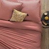 Image de Atmosphera Housse de couette 1 personne rose poudré - 140 x 200 cm