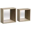 Image de ETAGERE FIXY Miroir Cube NAT X2