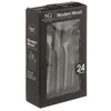 Image de Secret de Gourmet Set de couverts moderne en acier inoxydable - 24 pièces
