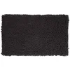 Image de Five - Tapis de Salle de Bain Noir Chenille Maxi Confort 50 x 80 cm
