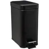Image de 5 five simply smart 5five - Poubelle rectangulaire Soft Close INOX 5l Noir