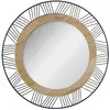 Image de Atmosphera Joe Miroir en métal et MDF - Diamètre de 45 cm