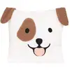 Image de Coussin Bouclette Chien Blanc
