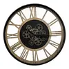 Image de Atmosphera Horloge Paul en métal et bois avec mécanisme - diamètre 57 cm