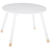 Image de Atmosphera Table Douceur Ø 60 cm Blanc
