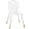 Image de Chaise pour Enfant en Bois Blanc H 50 cm - Atmosphera