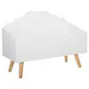 Image de Atmopshera Coffre à jouets nuage pour enfant blanc