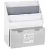 Image de Bibliothèque bébé à roulettes Gris