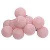 Image de Guirlande LED à Piles   10 Boules Ø 6 cm   Rose Pâle