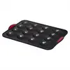 Image de 5five Moule à madeleines en silicone pour 16 madeleines - Noir