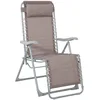 Image de Hespéride Fauteuil détente d'extérieur Silos Taupe