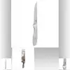 Image de 5five Couteau à viande et charcuterie 29 cm - Acier inoxydable - Argent