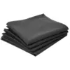 Image de Atmosphera Lot de 4 serviettes de table en coton gris foncé