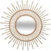 Image de Atmosphera Miroir en rotin Rebecca - diamètre 76 cm