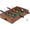 Image de MISTER GADGet - MG2018 Jeu de Table Baby-Foot - Panneaux de Score et 2 Balles - Bois, Métal et Plastique - Transportable - Dimensions 51 x 31 x 10 cm - Couleurs Aléatoires