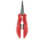 Image de COOK CONCEPT - KD3246 Pince à Crustacés Ergonomique en INOX et PP - Conçu pour Déguster Fruits de Mer - Dimensions 17,80 x 5,50 x 2 cm - Couleur Rouge