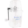 Image de COOK CONCEPT Broyeur à Glace Pilée à Manivelle en Inox Transparent