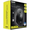 Image de Port Connect Souris sans Fil 2.4 ghz - Bluetooth USB-a & USB-c Executive Rechargeable - ambidextre - 5 Boutons Silencieux dpi Ajustable Noir