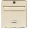 Image de BURG-WÄCHTER Boîte aux Lettres Agréée La Poste, 2 Portes, 502 BE C FAVOR, Beige, en Acier Galvanisé, Avec Porte à Ouverture Totale et Stop-Courrier (Porte bloquée à 120°)