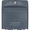 Image de BURG-WÄCHTER Boîte aux Lettres, 1 Porte, 504 ANT Mini BALthazar, Anthracite, en Acier Galvanisé, Avec Porte à Ouverture Totale et Stop-Courrier (Porte bloquée à 120°)