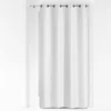 Image de RIDEAU A OEILLETS 140 x 280 CM POLYESTER UNI ESSENTIEL BLANC