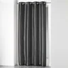 Image de Douceur d'Intérieur, Rideau à Oeillets (140 x 240 cm) Shana Anthracite, Shantung