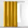 Image de douceur d'intérieur, Rideau à Oeillets (140 x 260 cm) Absolu Moutarde, Microfibre