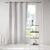 Image de Douceur d'Intérieur, Rideau à Oeillets (140 x 260 cm) Icemount Naturel, Polyester Uni Thermique