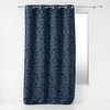 Image de Douceur d'Intérieur, Rideau à Oeillets (140 x 260 cm) Rosalina Navy, Jacquard