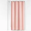 Image de RIDEAU A OEILLETS 140 x 280 CM POLYESTER UNI ESSENTIEL ROSE POUDRE