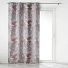 Image de Douceur d'Intérieur, Rideau à Oeillets (135 x 260 cm) Yokahama Gris, 100% Occultant Imprimé en Microfibre
