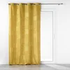 Image de Douceur d'Intérieur, Rideau à Oeillets (140 x 260 cm) Lineor Jaune/Or, Polyester Imprimé Métallisé