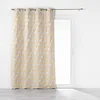 Image de Douceur d'Intérieur, Rideau à Oeillets (140 x 260 cm) Floriani Jaune, Jacquard