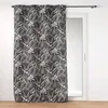 Image de Douceur d'Intérieur, Rideau à Oeillets (140 x 260 cm) Cabana Noir, Polyester Imprimé
