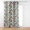 Image de Douceur d'Intérieur, Rideau à Oeillets (140 x 260 cm) Lavinia Bleu, Polyester Imprimé
