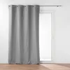 Image de Douceur d'Intérieur, Rideaux à Oeillets avec Doublure Amovible (140 x 260 cm) Coverline Anthracite, Chambray, Polyester et Polyuréthane