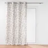 Image de Douceur d'Intérieur, Rideau à Oeillets (140 x 260 cm) Alma Naturel, Polyester Imprimé